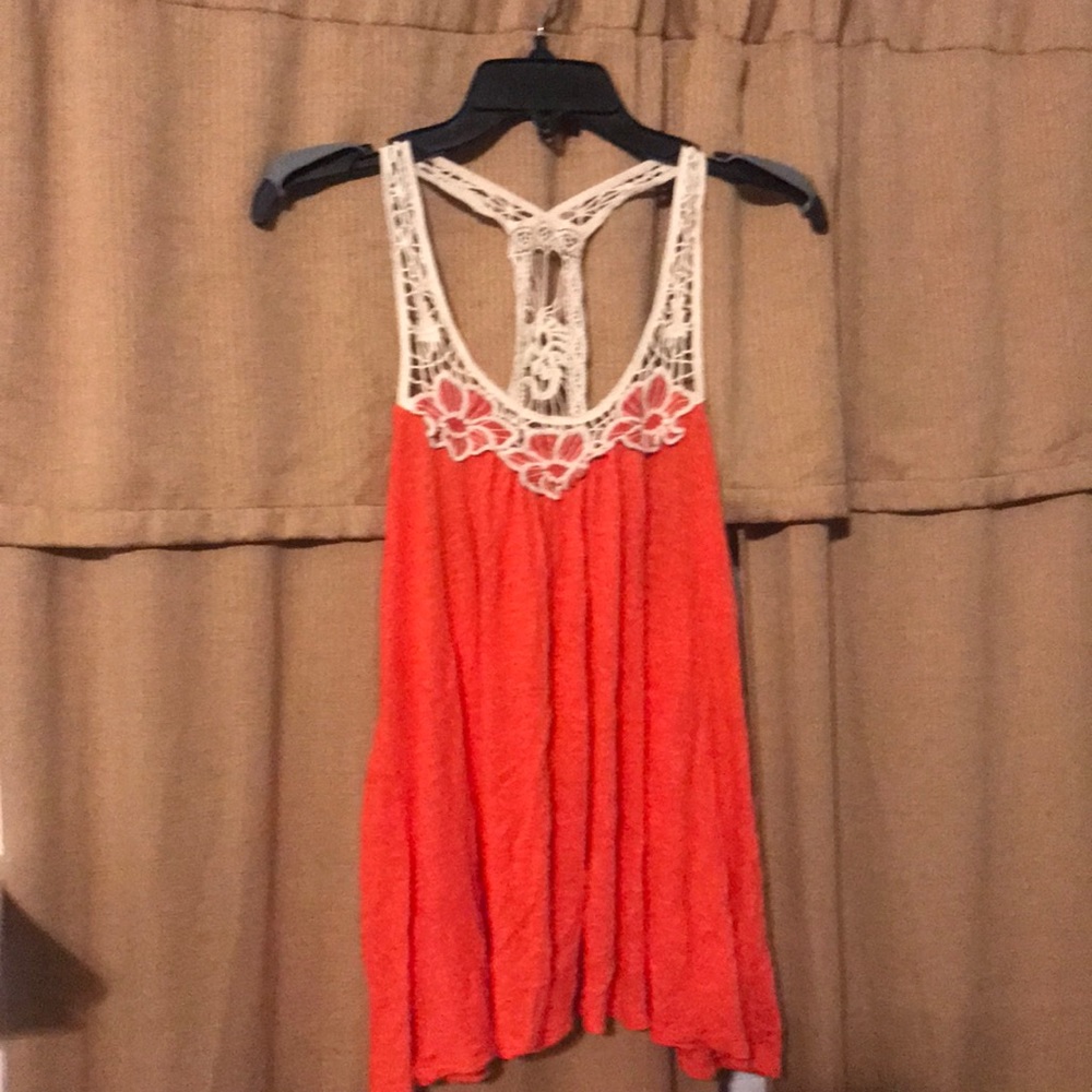 Orange top